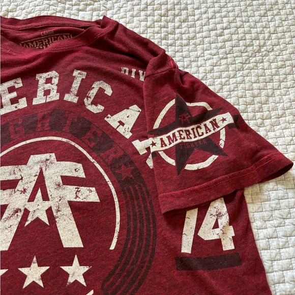American Fighter T-Shirt Size Large - Picture 3 of 7